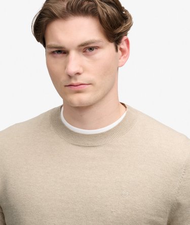 Essential Leichtgewichtiger Pullover aus Wollmischung Image 4