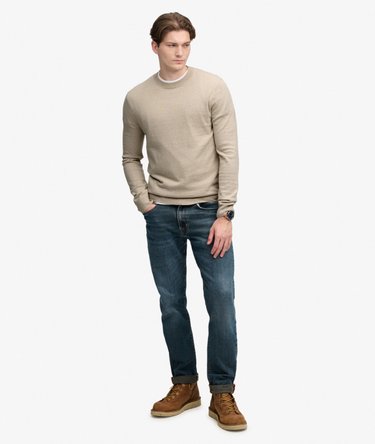 Essential Leichtgewichtiger Pullover aus Wollmischung Image 3