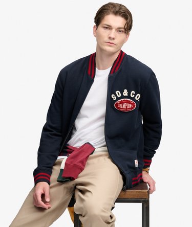 Vintage Athletic Bomber Track Top Image 2
