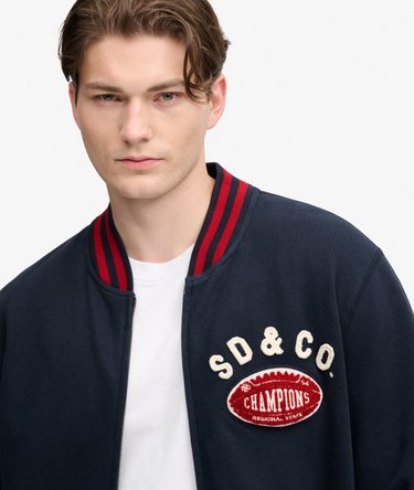 Vintage Athletic Bomber Track Top Image 4