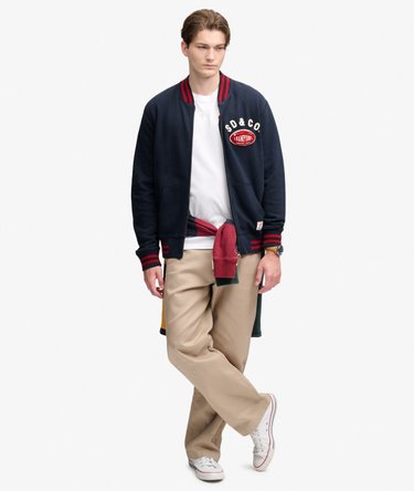 Vintage Athletic Bomber Track Top Image 3