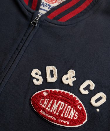Vintage Athletic Bomber Track Top Image 6
