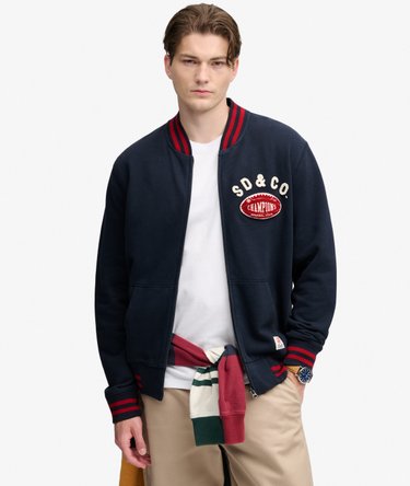 Vintage Athletic Bomber Track Top Image 1