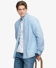 Preppy Oxford Long Sleeve Shirt