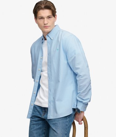 Preppy Oxford Long Sleeve Shirt Image 2