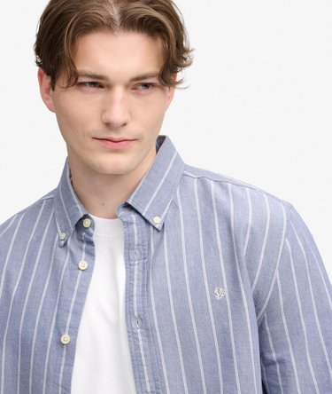 Preppy Oxford Long Sleeve Shirt Image 4
