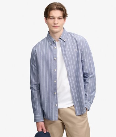 Preppy Oxford Long Sleeve Shirt Image 1