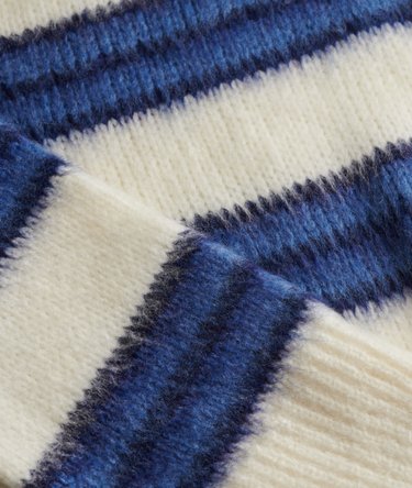 Slouchy Brushed Stripe Knit Jumper Image 6