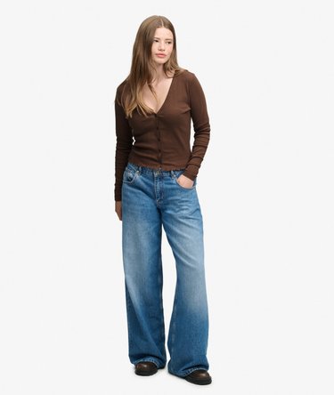 Athletic Essential Pointelle Cardigan Image 3