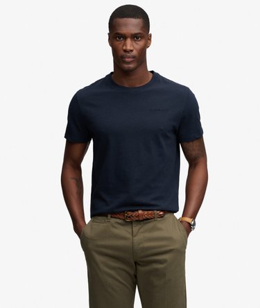 Camiseta con Logo Bordado Essential Company Image 1