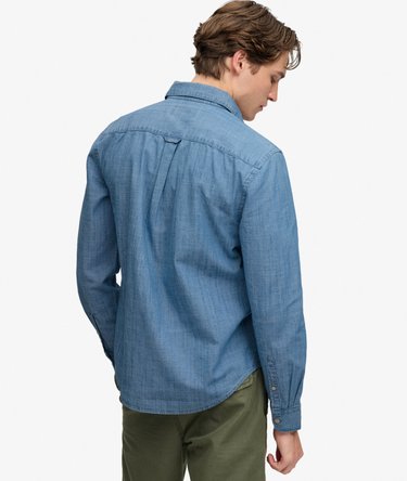 Essentials Chambray Long Sleeve Shirt Image 5