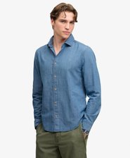 Essentials Chambray-kauluspaita Normaali Istuvuus