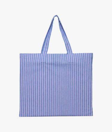 Bolso Tote Oxford Stripe Corte Regular Image 3