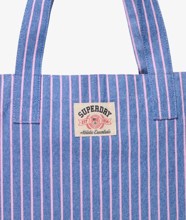 Bolso Tote Oxford Stripe Corte Regular Image 4