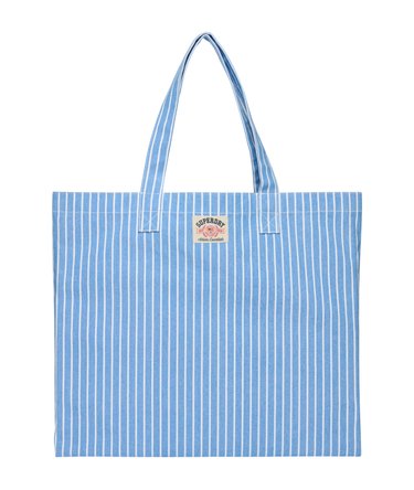 Bolso Tote Oxford Stripe Corte Regular Image 1