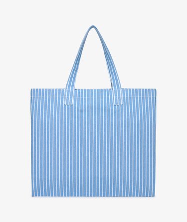 Bolso Tote Oxford Stripe Corte Regular Image 3