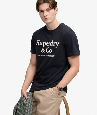 Company Logo T-shirt Relaxed Pasvorm Image 2