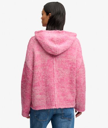 Chunky Twist Zip Through Knitted Cardigan Image 5