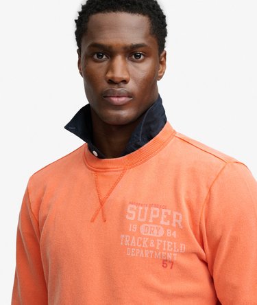 Sweatshirt Vintage Preppy Coupe D&eacute;contract&eacute;e Image 4