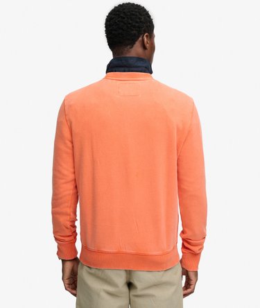 Sweatshirt Vintage Preppy Coupe D&eacute;contract&eacute;e Image 5