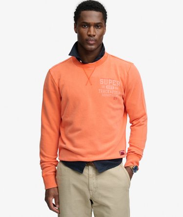 Sweatshirt Vintage Preppy Coupe D&eacute;contract&eacute;e Image 1