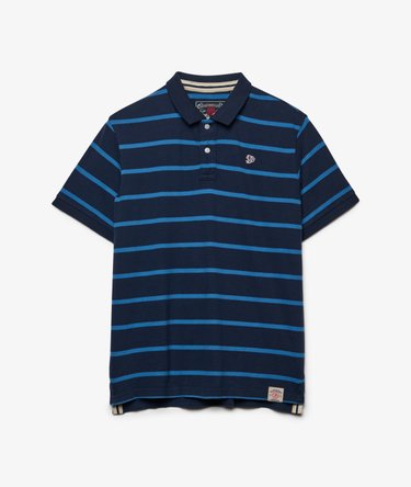 Polo Vintage Stripe Jersey Coupe D&eacute;contract&eacute;e Image 7