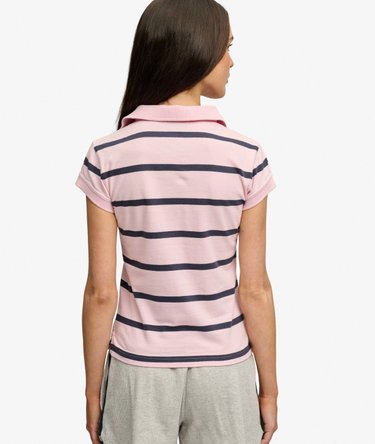 Athletic Essentials Stripet Poloskjorte Image 6
