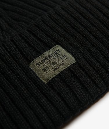 Workwear Knitted Beanie Hat Image 2