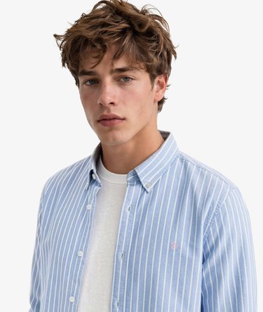 Classic Oxford Long Sleeve Shirt Image 3