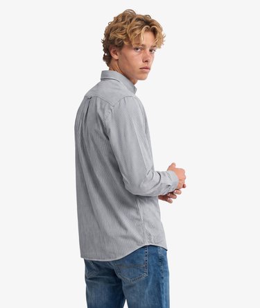Chemise Oxford Classique &agrave; Manches Longues Image 4