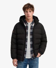 Giacca Puffer Sportiva con Cappuccio