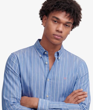 Preppy Oxford Long Sleeve Shirt Image 4