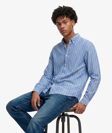 Preppy Oxford Long Sleeve Shirt Image 2
