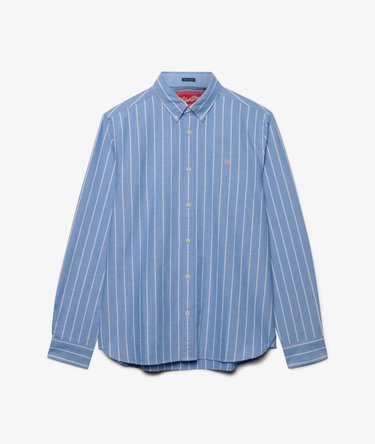 Preppy Oxford Long Sleeve Shirt Image 7