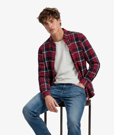 Long Sleeve Cotton Lumberjack Shirt Image 2