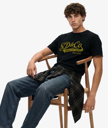 Vintage Script T-shirt Image 1