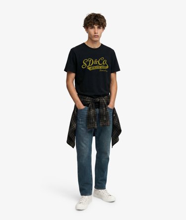 Vintage Script T-shirt Image 3