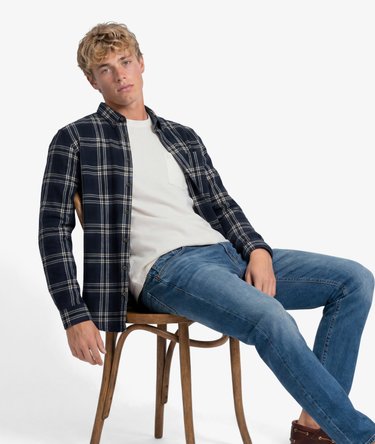 Long Sleeve Cotton Lumberjack Shirt Image 1