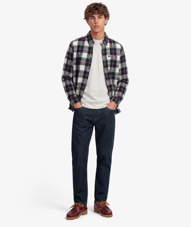 Chemise Lumberjack en Coton &agrave; Manches Longues Image 3