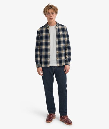 Puuvillainen lumberjack-paita pitkill&auml; hihoilla Image 3