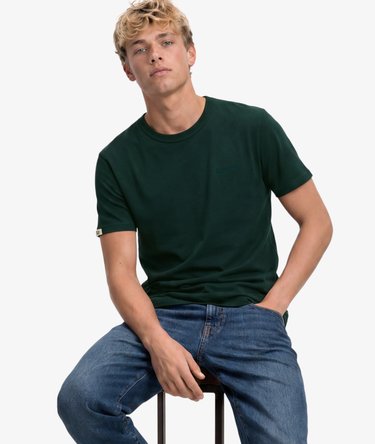 Essential Company Logo Embroidered T-shirt Image 1