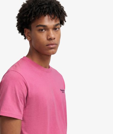 Essential Serif Logo Embroidered T-Shirt Image 4