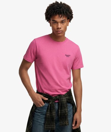 Essential Serif Logo Embroidered T-Shirt Image 2