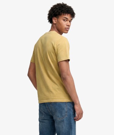 Classic Cotton Linen Pocket T-Shirt Image 5