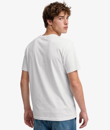 Classic Cotton Linen Pocket T-Shirt Image 5