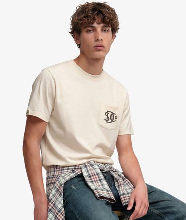 The Merchant Store - Graphic Pocket T-Shirt Image 1