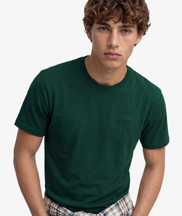Essential Stacked Logo Embroidered T-shirt Image 4