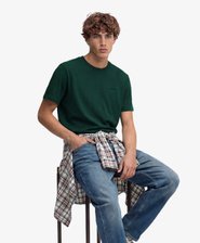 Essential Stacked Logo Embroidered T-shirt