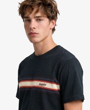 T-shirt Outdoor Stripe Logo D&eacute;contract&eacute;