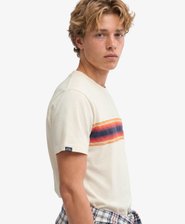 T-shirt Outdoor Stripe Logo D&eacute;contract&eacute;